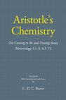 Research paper thumbnail of Aristotle's Chemistry