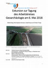 Research paper thumbnail of Exkursion zur Tagung des Arbeitskreises Geoarchäologie am 6. Mai 2018