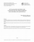 Research paper thumbnail of Actualización científica del catálogo de lso códices griegos de El Escorial de Alejo Revilla