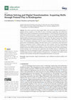 Research paper thumbnail of Problem Solving and Digital Transformation: Acquiring Skills through Pretend Play in Kindergarten