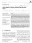 Research paper thumbnail of Oxime derivative unsymmetrical azine, its Ni(II), Cu(II) and Zn(II) complexes: Synthesis, spectroscopy and catecholase activity