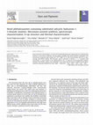 Research paper thumbnail of Novel phthalocyanines containing substituted salicyclic hydrazone-1,3-thiazole moieties: Microwave-assisted synthesis, spectroscopic characterization, X-ray structure and thermal characterization