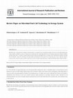 Research paper thumbnail of International Journal of Research Publications