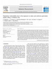 Research paper thumbnail of Population vulnerability due to the exposure to radon and airborne particulate matter (PM10), in Mexico City