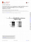 Research paper thumbnail of Correction for Kim et al., Contribution of teg49 Small RNA in the 5' Upstream Transcriptional Region of sarA to Virulence in Staphylococcus aureus