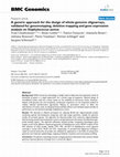 Research paper thumbnail of A generic approach for the design of whole-genome oligoarrays, validated for genomotyping, deletion mapping and gene expression analysis on Staphylococcus aureus