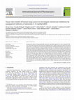 Research paper thumbnail of Tissue slice model of human lung cancer to investigate telomerase inhibition by nanoparticle delivery of antisense 2′-O-methyl-RNA