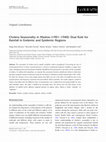 Research paper thumbnail of Cholera Seasonality in Madras (1901–1940): Dual Role for Rainfall in Endemic and Epidemic Regions