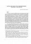 Research paper thumbnail of Cocukların Medya Kullanımları Uzerine Kuramsal Yaklasımlar