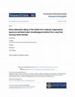 Research paper thumbnail of Direct Radiocarbon Dating Of Fish Otoliths From Mulloway (Argyrosomus Japonicus) And Black Bream (Acanthopagrus Butcheri) From Long Point, Coorong, South Australia