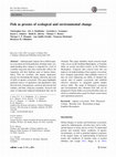 Research paper thumbnail of Fish as proxies of ecological and environmental change