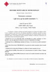 Research paper thumbnail of Qu’est-ce qu’un atelier monétaire ? – Cinquième séminaire commun de numismatique (EPHE)