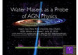 Research paper thumbnail of Water Masers As A Probe Of Agn Physics