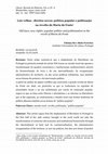 Research paper thumbnail of Leis velhas , direitos novos: política popular e politização na revolta da Maria da Fonte