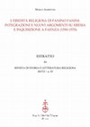 Research paper thumbnail of L’eredità religiosa di Fanino Fanini. Integrazioni e nuovi argomenti su eresia e inquisizione a Faenza, in «Rivista di Storia e Letteratura Religiosa», LIII (2017), n. 2, pp. 269-293