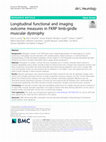 Research paper thumbnail of Longitudinal functional and imaging outcome measures in FKRP limb-girdle muscular dystrophy