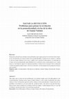 Research paper thumbnail of Salvar la revolución.Problemas para pensar la revolución en la posmodernidad a la luz de la obra de Gianni Vattimo. // Save the Revolution. Problems thinking revolution in posmodernity around the work of Gianni Vattimo.