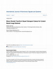 Research paper thumbnail of Binary Wavelet Transform Based Histogram Feature for Content Based Image Retrieval