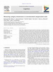 Research paper thumbnail of Measuring category intuitiveness in unconstrained categorization tasks