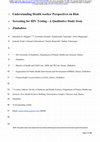 Research paper thumbnail of Understanding Health worker Perspectives on Risk Screening for HIV Testing - A Qualitative Study from Zimbabwe