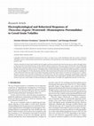 Research paper thumbnail of Electrophysiological and Behavioral Responses of Theocolax elegans (Westwood) (Hymenoptera: Pteromalidae) to Cereal Grain Volatiles