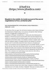 Research paper thumbnail of Maqdisi in the middle: An inside account of the secret negotiations to free a Jordanian pilot (2015)