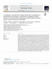 Research paper thumbnail of A randomized, controlled trial of alpha-rhythm EEG neurofeedback in posttraumatic stress disorder: A preliminary investigation showing evidence of decreased PTSD symptoms and restored default mode and salience network connectivity using fMRI