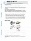 Research paper thumbnail of Role of ortho-retronasal olfaction in mammalian cortical evolution