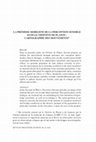 Research paper thumbnail of LA PRÉMISSE MOBILISTE DE LA PERCEPTION SENSIBLE DANS LE THÉÉTÈTE DE PLATON : CARTOGRAPHIE DES MOUVEMENTS