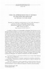 Research paper thumbnail of Vers une appréhension fine et critique du discours argumentatif au niveau C1/C2 du CECR