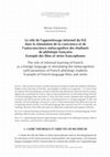 Research paper thumbnail of Le rôle de l’apprentissage informel du FLE dans la stimulation de la conscience et de l’autoconscience métacognitive des étudiants de philologie française. Exemple des films et séries francophones