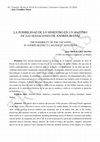 Research paper thumbnail of La posibilidad de lo siniestro en "Un maestro de las sensaciones", de Andrés Ibáñez