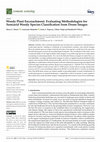 Research paper thumbnail of Woody Plant Encroachment: Evaluating Methodologies for Semiarid Woody Species Classification from Drone Images