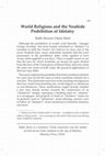 Research paper thumbnail of World Religions and the Noahide Prohibition of Idolatry