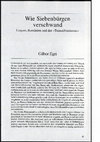 Research paper thumbnail of Wie  Siebenbürgen verschwand?
Ungarn, Rumänien und der „Transsilvanismus“