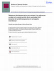 Research paper thumbnail of ‘Maestros de democracia con sotana’: los párrocos rurales y la construcción de la sociedad civil durante el tardofranquismo en la España meridional