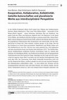 Research paper thumbnail of Kooperation, Kollaboration, Kollektivität: Geteilte Autorschaften und pluralisierte Werke aus interdisziplinärer Perspektive