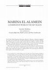 Research paper thumbnail of Marina el-Alamein: Conservation work in the 2007 season