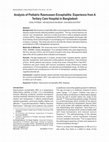 Research paper thumbnail of Analysis of Pediatric Rasmussen Encephalitis: Experience from A Tertiary Care Hospital in Bangladesh