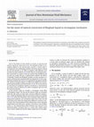 Research paper thumbnail of On the onset of natural convection of Bingham liquid in rectangular enclosures