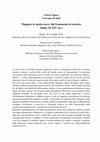 Research paper thumbnail of Call for Papers - Convegno di studi "Mappare lo spazio sacro: dal frammento al contesto (Italia, XI-XIV sec.)" - Roma, 10-12 luglio 2023