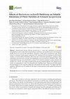 Research paper thumbnail of Effects of Bactericera cockerelli Herbivory on Volatile Emissions of Three Varieties of Solanum lycopersicum