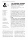 Research paper thumbnail of In vitro potato plantlet development under different polychromatic LED spectra and dynamic illumination