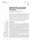 Research paper thumbnail of SimpleChartsRI: A User-Friendly Web-Tool for Creating Effective Visualizations