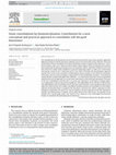 Research paper thumbnail of Stone consolidation by biomineralisation. Contribution for a new conceptual and practical approach to consolidate soft decayed limestones