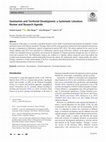 Research paper thumbnail of Geotourism and Territorial Development: a Systematic Literature Review and Research Agenda