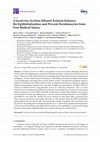 Research paper thumbnail of Ganoderma lucidum Ethanol Extracts Enhance Re-Epithelialization and Prevent Keratinocytes from Free-Radical Injury