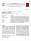 Research paper thumbnail of Saliva of patients affected by salivary gland tumour: An NMR metabolomics analysis