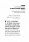 Research paper thumbnail of La part sauvage des communs. Une enquête écologique au Marais Wiels