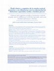 Research paper thumbnail of Perfil Clínico Y Cognitivo De La Atrofia Cortical Posterior Y Sus Diferencias Con La Enfermedad De Alzheimer Esporádica Tardía Y Familiar Precoz